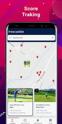 FreeCaddie android App screenshot 1